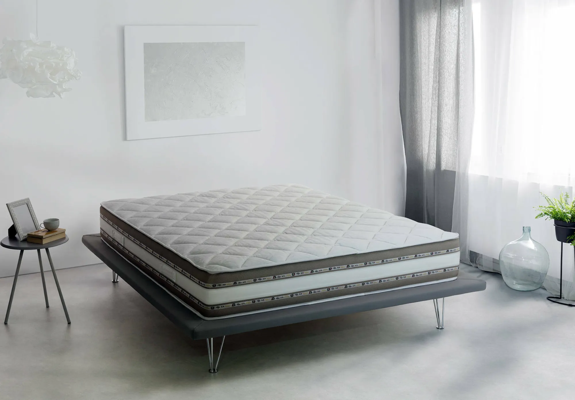 Materasso singolo Aksi, Anti acaro e Anallergico, Cm 90x190h27<Dmora Best Sale