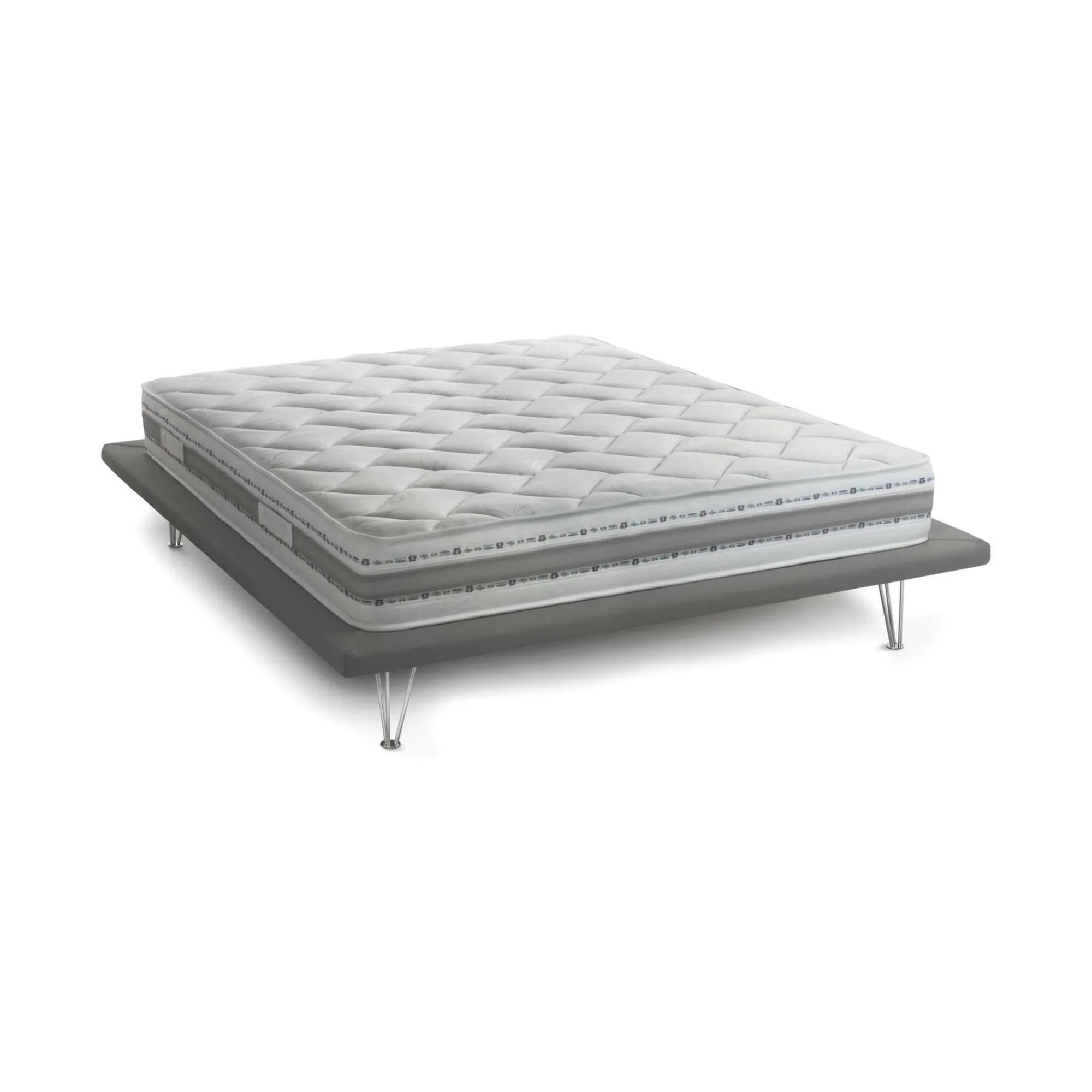 Materasso singolo Anselmo, Anti acaro e Anallergico, Cm 80x190h21<Dmora Discount
