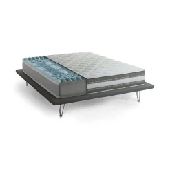 Materasso singolo Assi, Anti acaro e Anallergico, Cm 80x200h27<Dmora Best