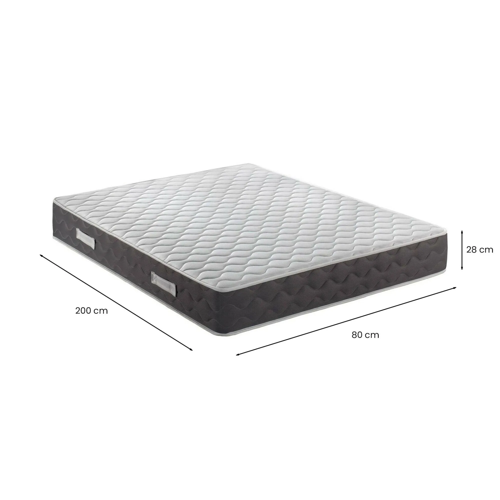 Materasso singolo Katerine, 100% Made in Italy, 80x200xh28 cm<Dmora Cheap