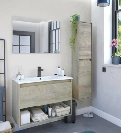 Mobile colonna Aladin, 30x26h140 cm,<Dmora Cheap