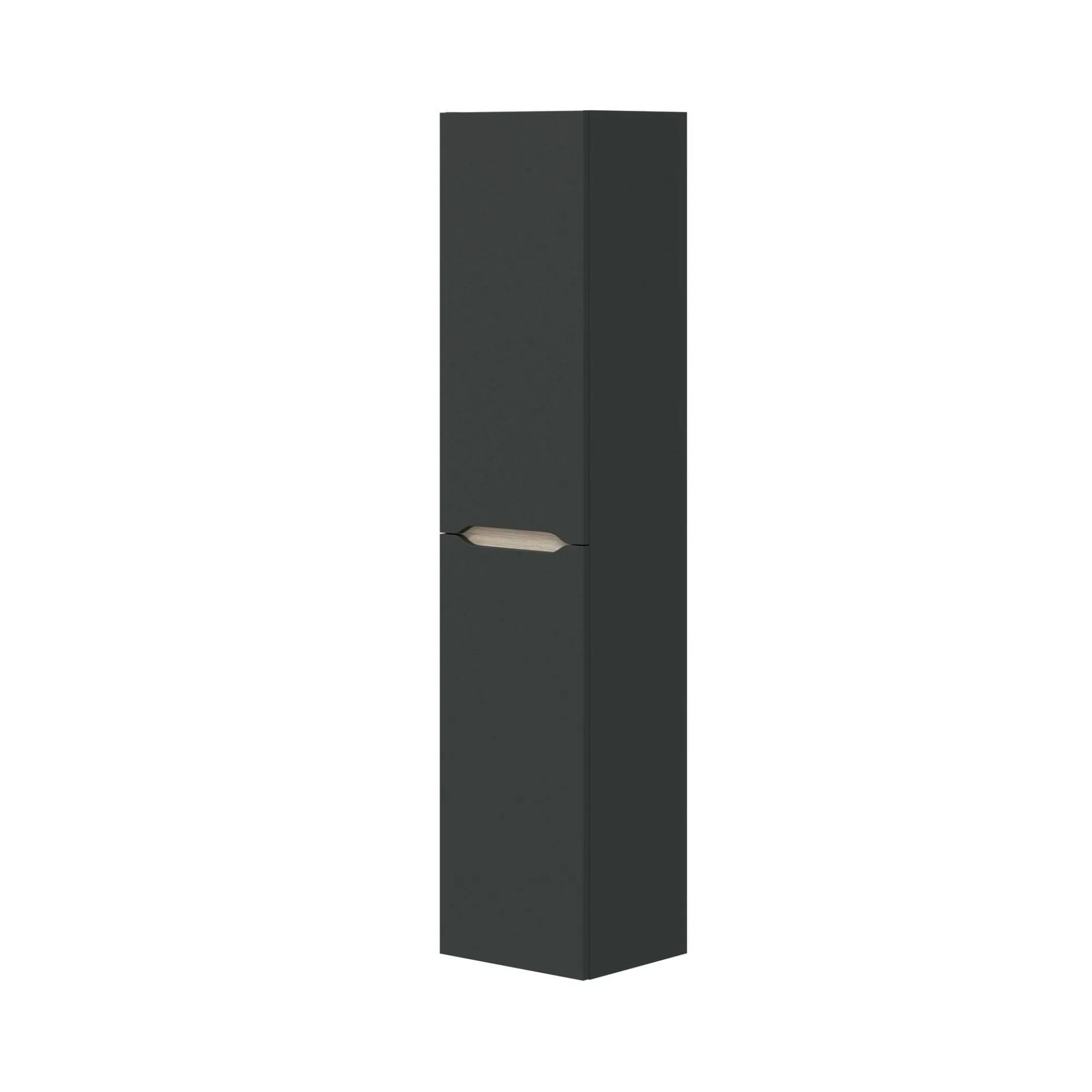 Mobile colonna Arissa, 31x26h135 cm, Antracite e Rovere<Dmora Cheap