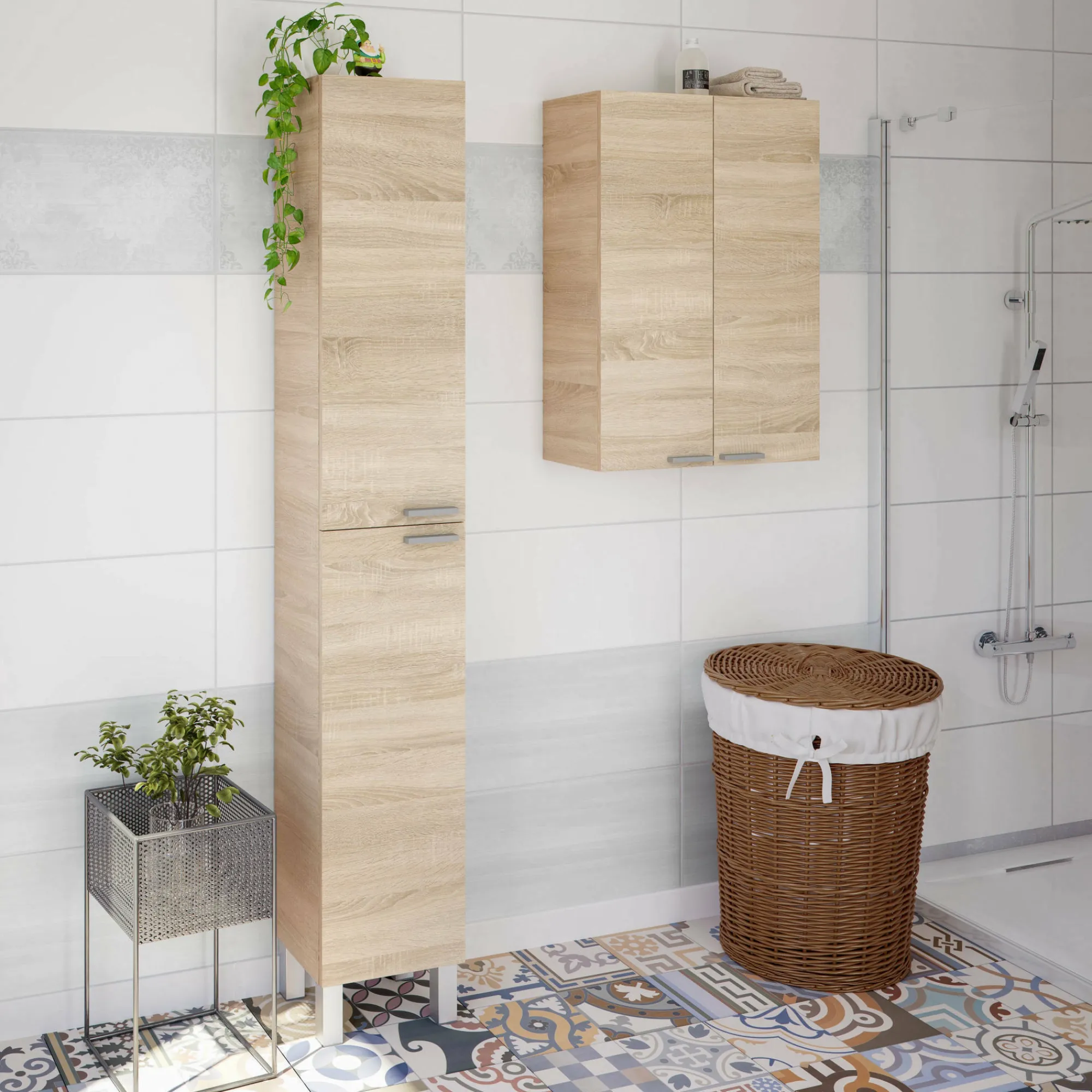 Mobile colonna Ark, 30x25h182 cm,<Dmora Best