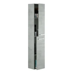 Mobile colonna Notte, 30x25h150 cm, Grigio<Dmora Online