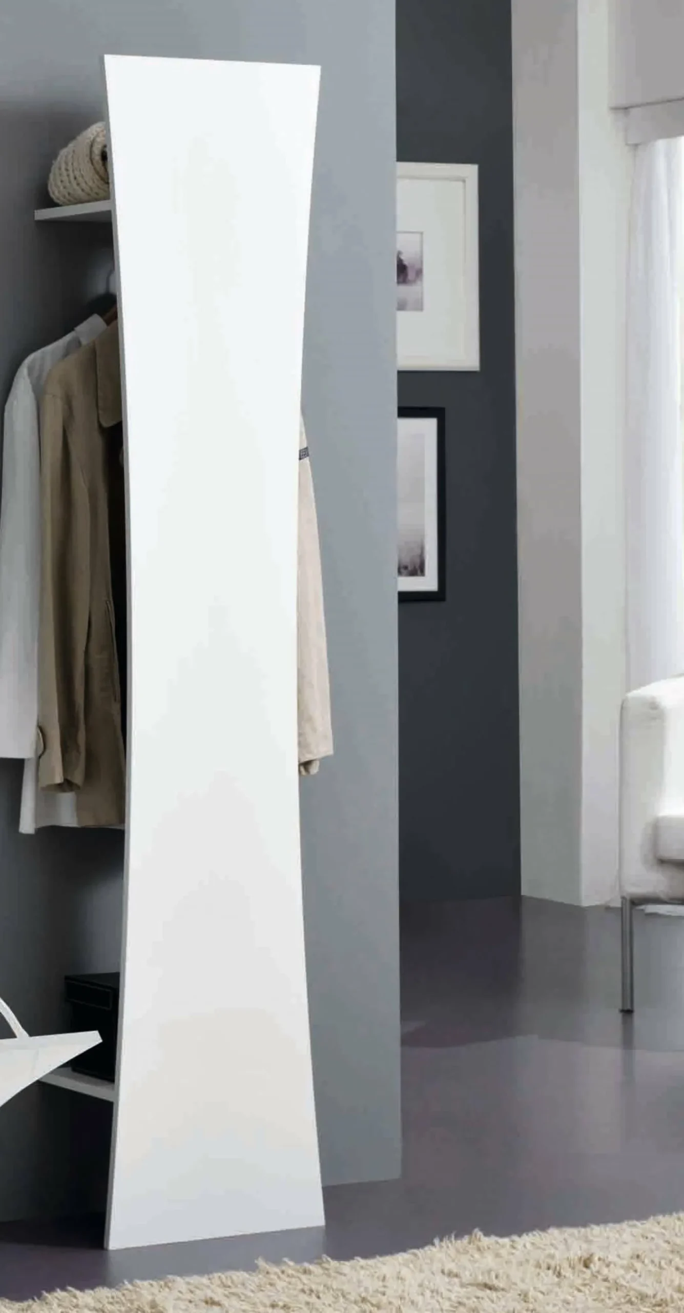 Mobile da ingresso Dcantor, cm 40x27h186,<Dmora Shop