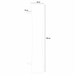 Mobile da ingresso Dcantor, cm 40x27h186,<Dmora Shop