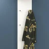 Mobile da ingresso Dlentin, cm 50x27h140, Bianco lucido e Acero<Dmora Flash Sale