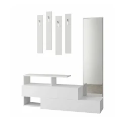 Mobile da ingresso Ofel, 137x35 h55 cm,<Dmora Shop