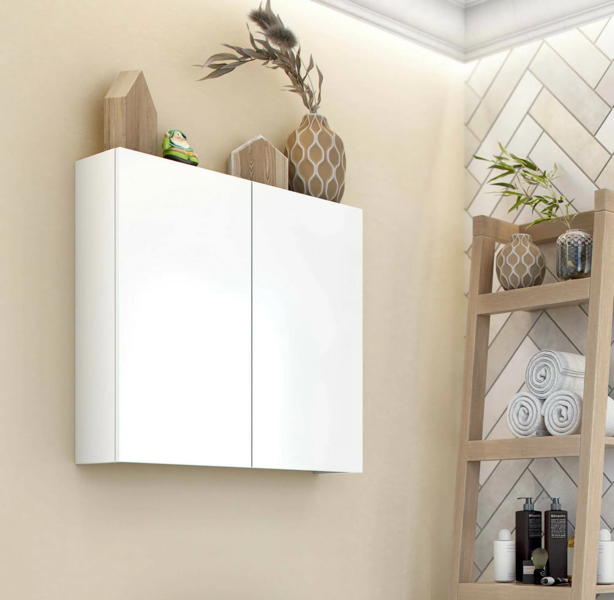Mobile pensile Apollosa, 60x16 h60 cm,<Dmora New