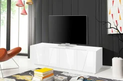Mobile porta TV Acix, cm 162x44h46,<Dmora Sale