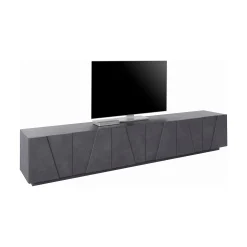 Mobile porta TV Aemilor, cm 244x44h46,<Dmora Discount