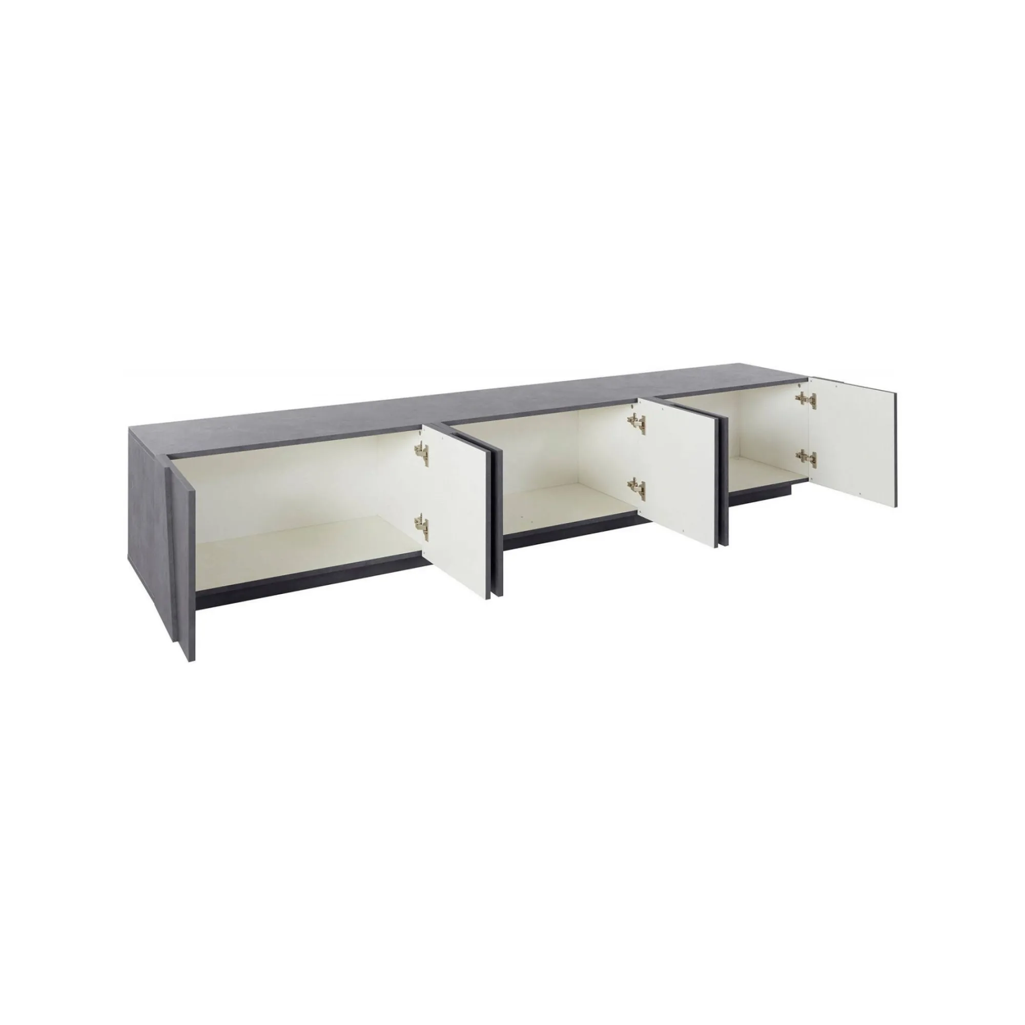 Mobile porta TV Aemilor, cm 244x44h46,<Dmora Discount