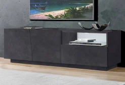 Mobile porta TV Aiace, cm 150x43h46,<Dmora Online