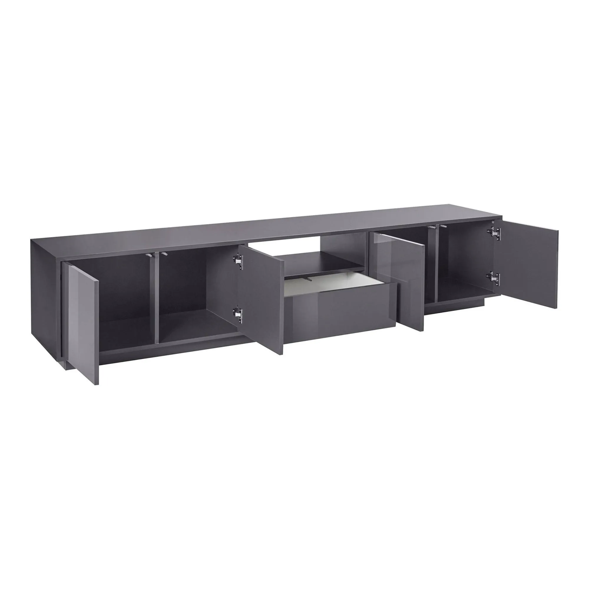 Mobile porta TV Ajuly, cm 220x41h46,<Dmora Cheap