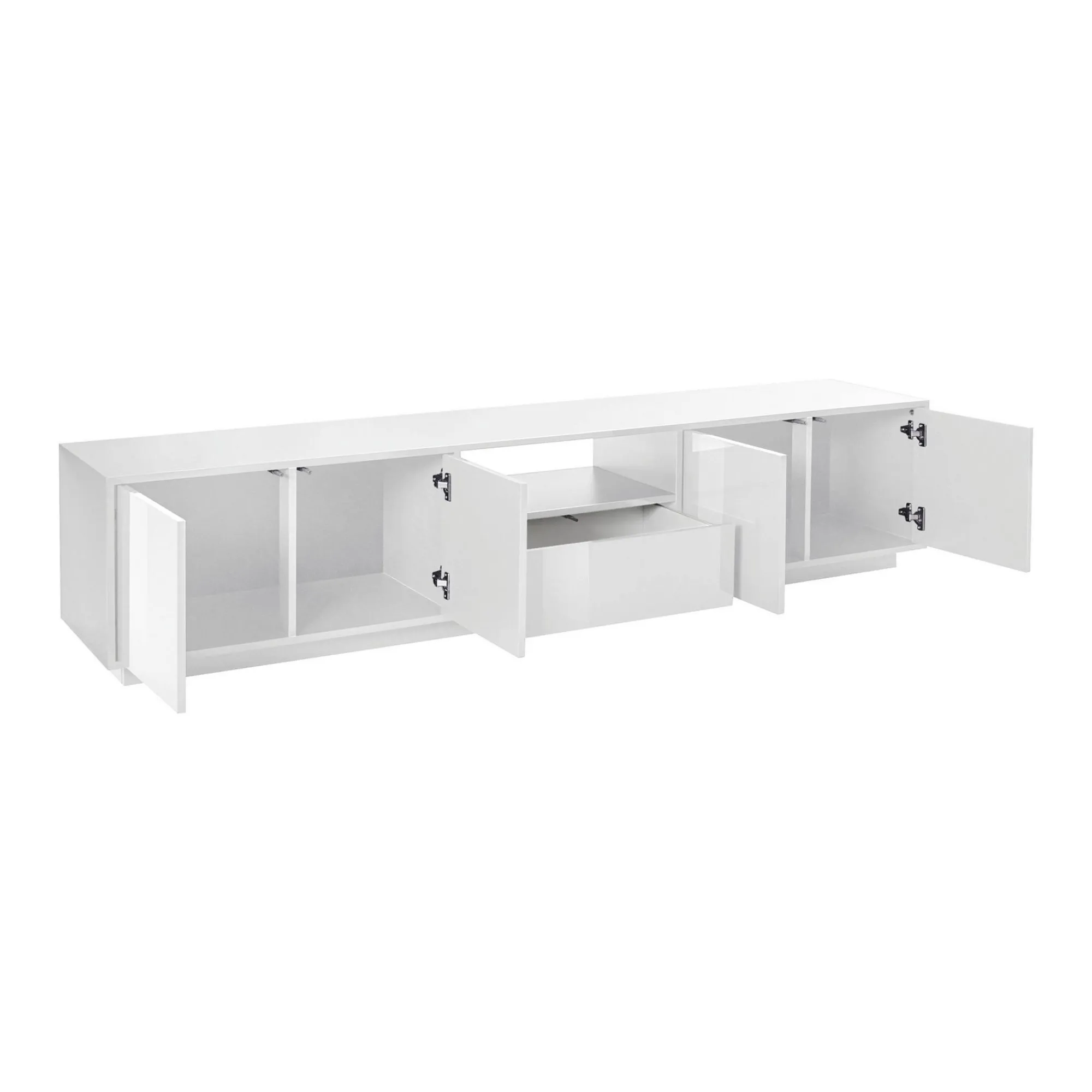 Mobile porta TV Ajuly, cm 220x41h46,<Dmora Best