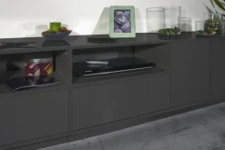 Mobile porta TV Albak, cm 260x41h46,<Dmora Online
