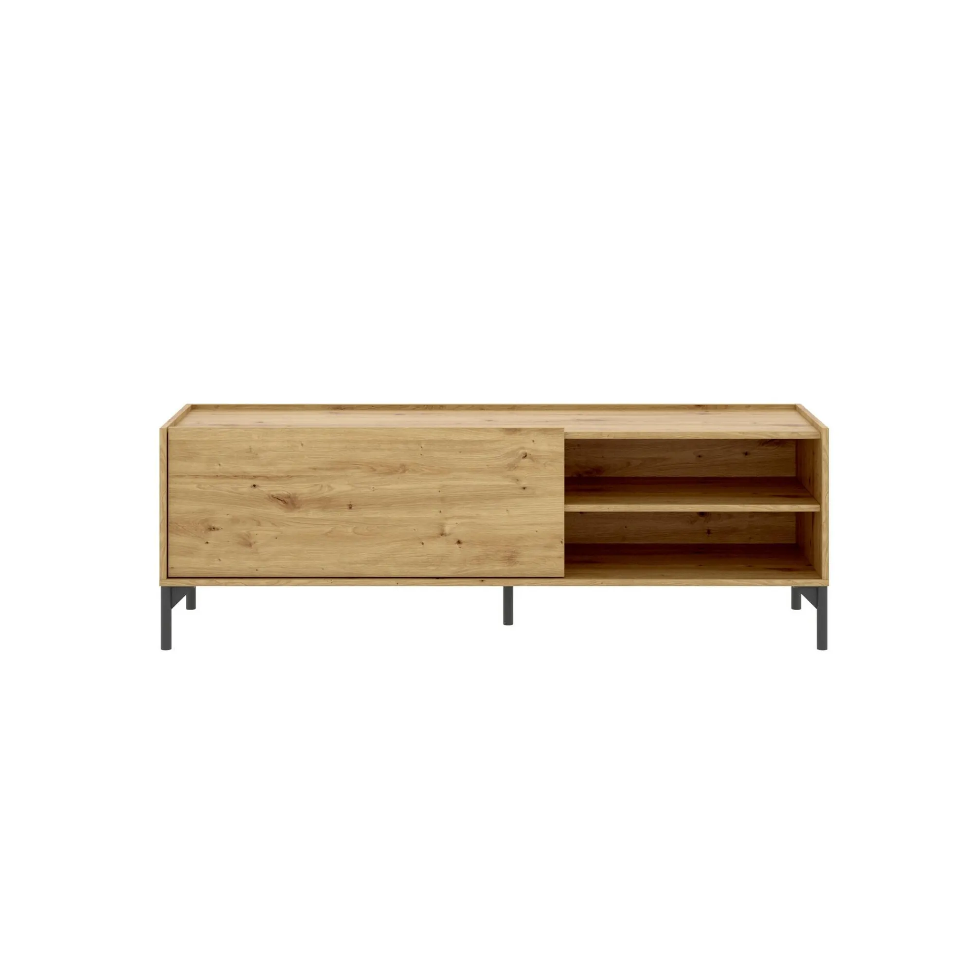 Mobile porta TV Allesia, 155x43h47 cm,<Dmora Best