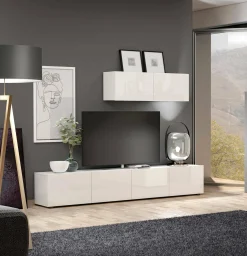Mobile porta TV Ame, 225x38h39 cm,<Dmora Shop