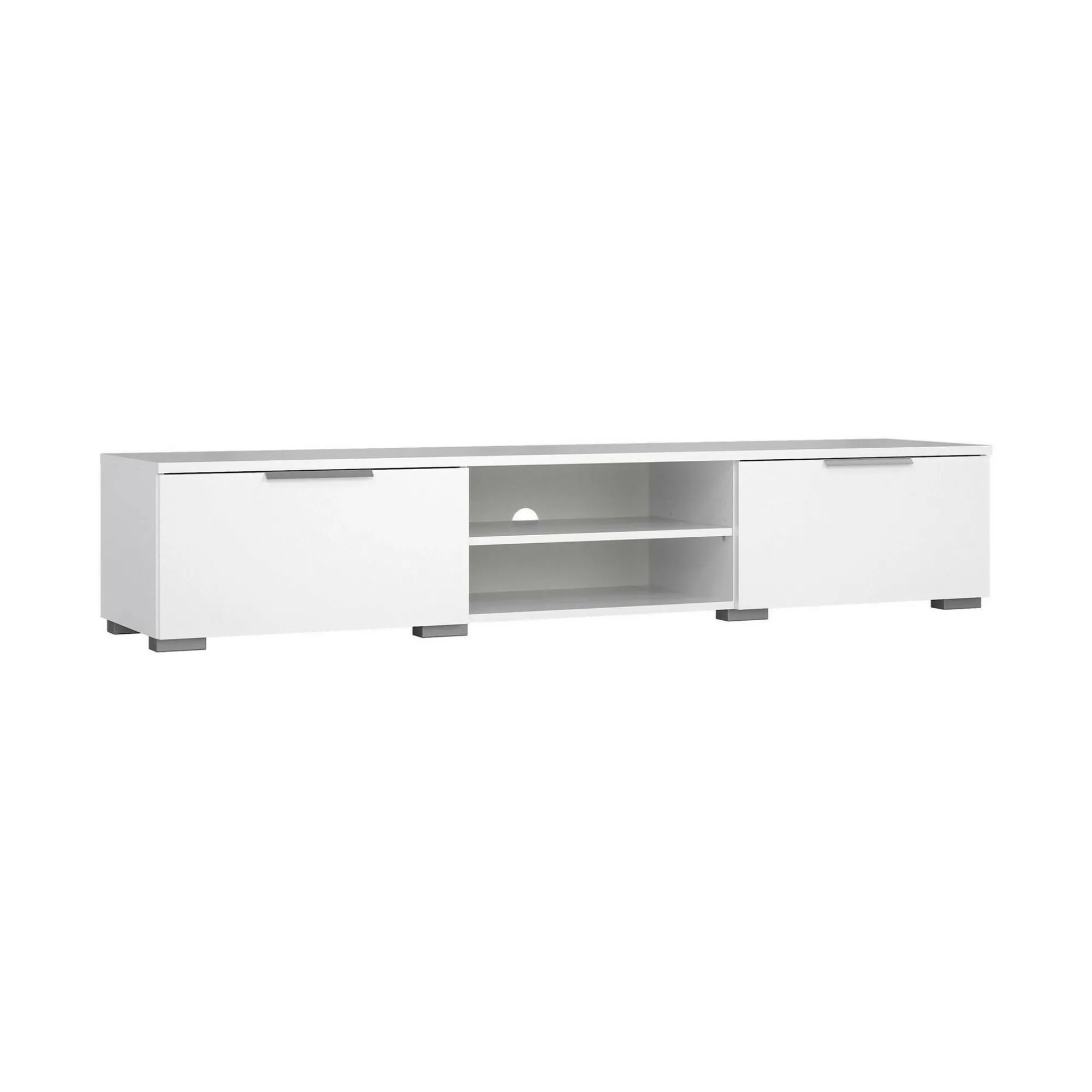 Mobile porta TV Ammiro, 40x173 h33 cm, Bianco<Dmora Flash Sale