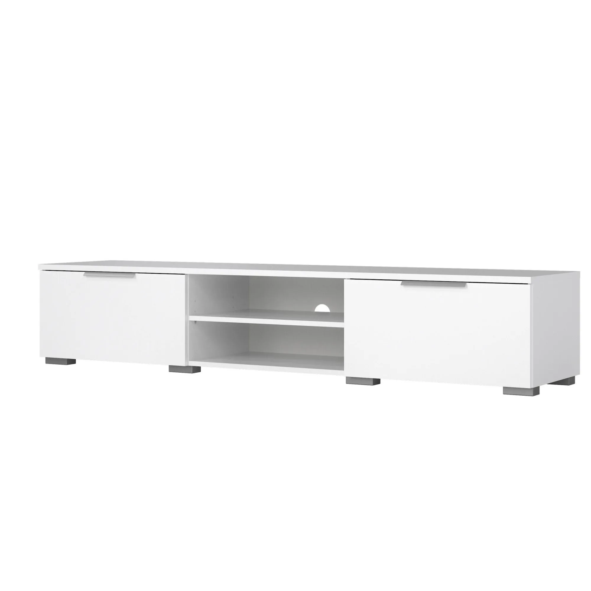 Mobile porta TV Ammiro, 40x173 h33 cm, Bianco<Dmora Flash Sale