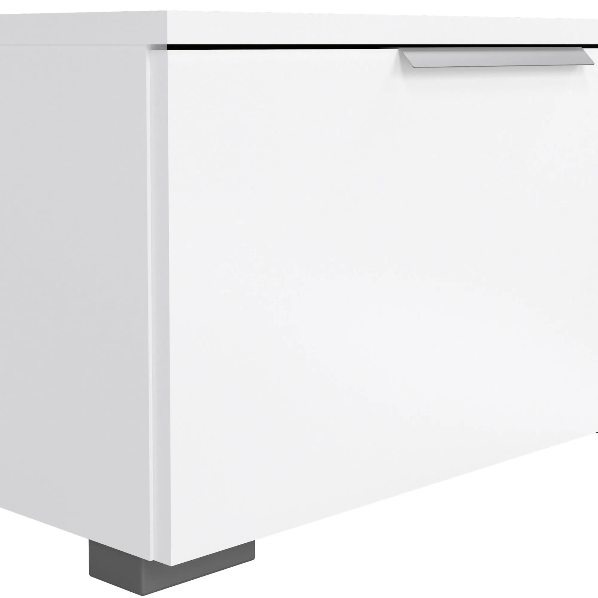 Mobile porta TV Ammiro, 40x173 h33 cm, Bianco<Dmora Flash Sale