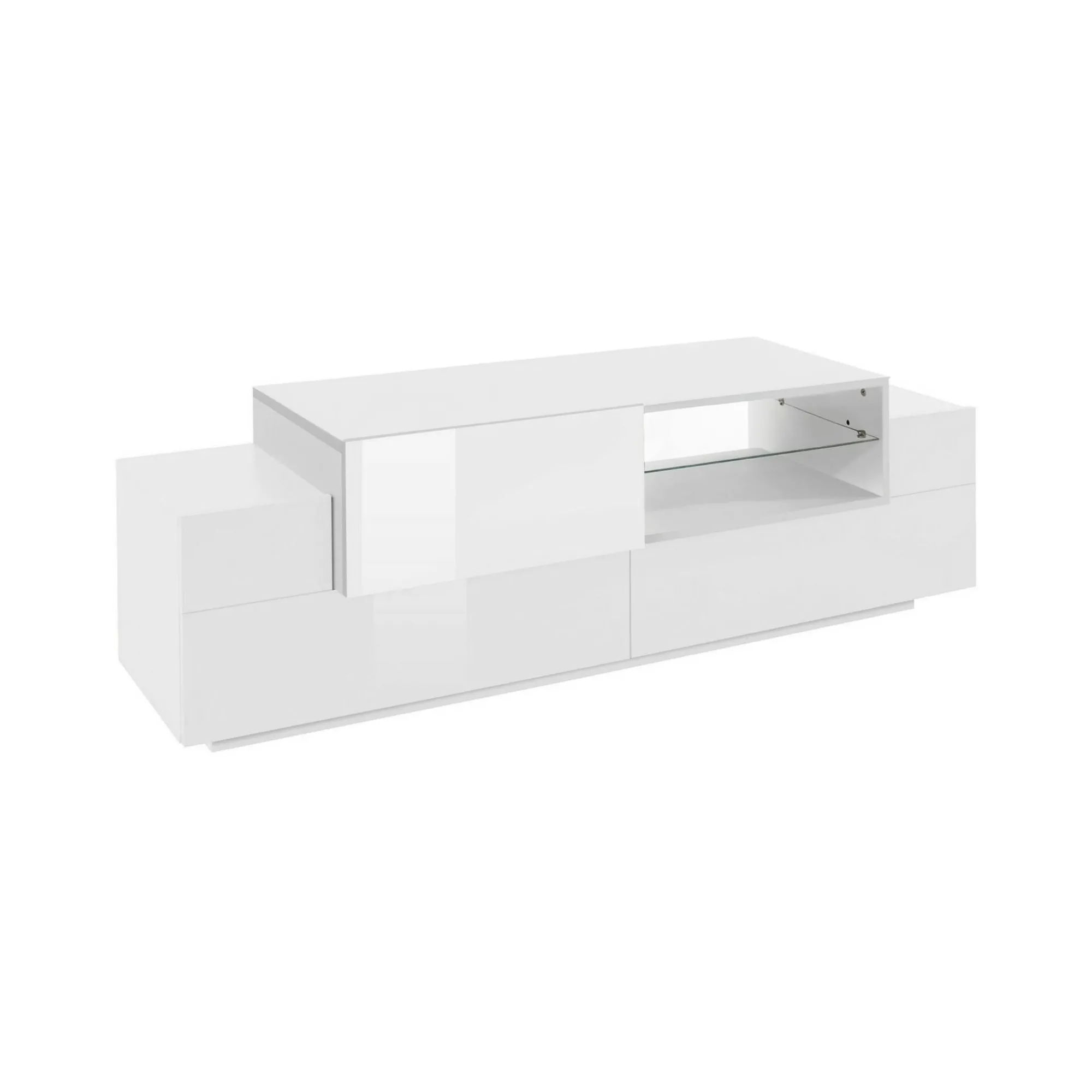 Mobile porta TV Andris, cm 160x45h51,<Dmora Cheap