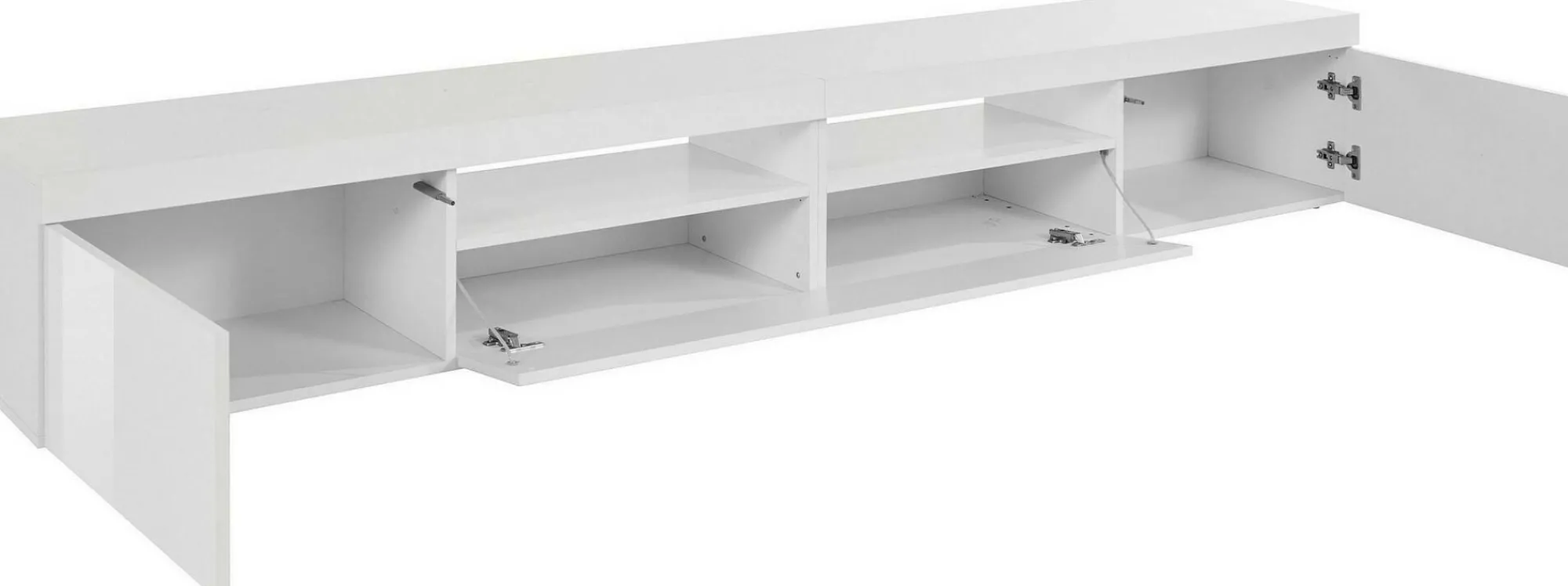 Mobile porta TV Animali, 240x40h35 cm, lucido<Dmora Best Sale