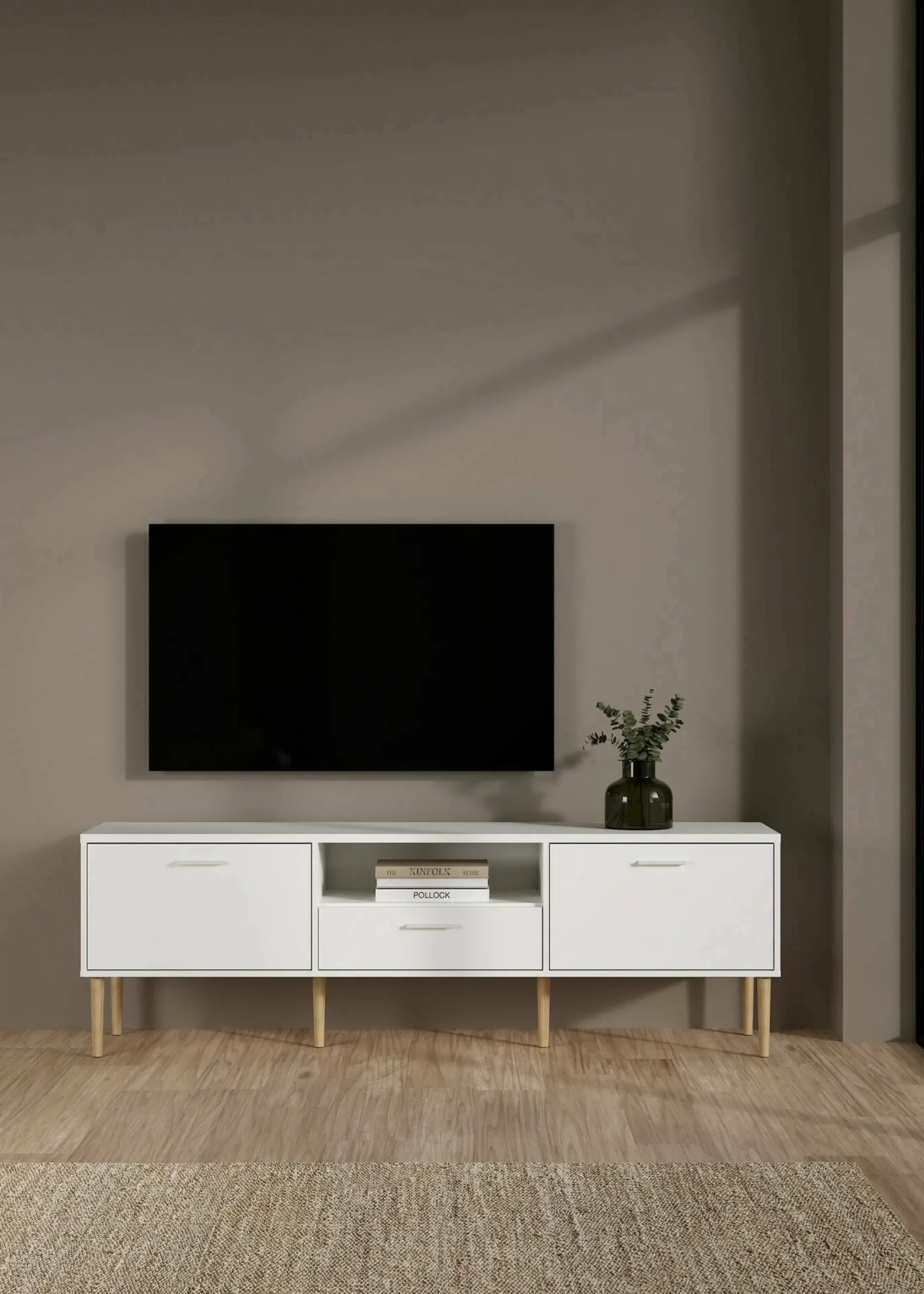 Mobile porta TV Anselme, 40x177 h57 cm,<Dmora Online