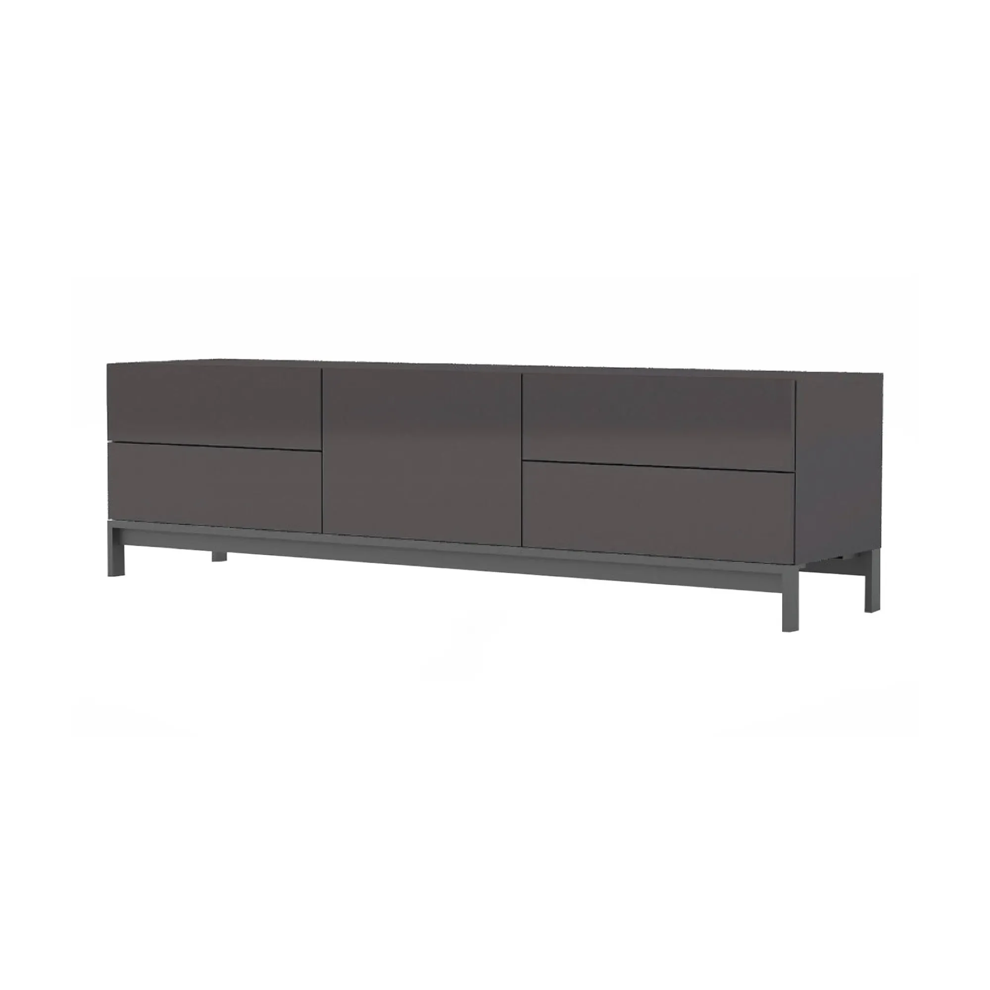 Mobile porta TV Ardesia, cm 170x40h47,<Dmora Online