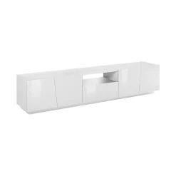 Mobile porta TV Azzurras, , con luce LED<Dmora Clearance