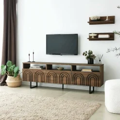 Mobile porta TV Barbania, 170x30h40 cm,<Dmora Store