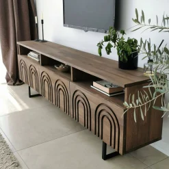 Mobile porta TV Barbania, 170x30h40 cm,<Dmora Store