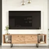 Mobile porta TV Barzana, 160x40 h48 cm,<Dmora Discount
