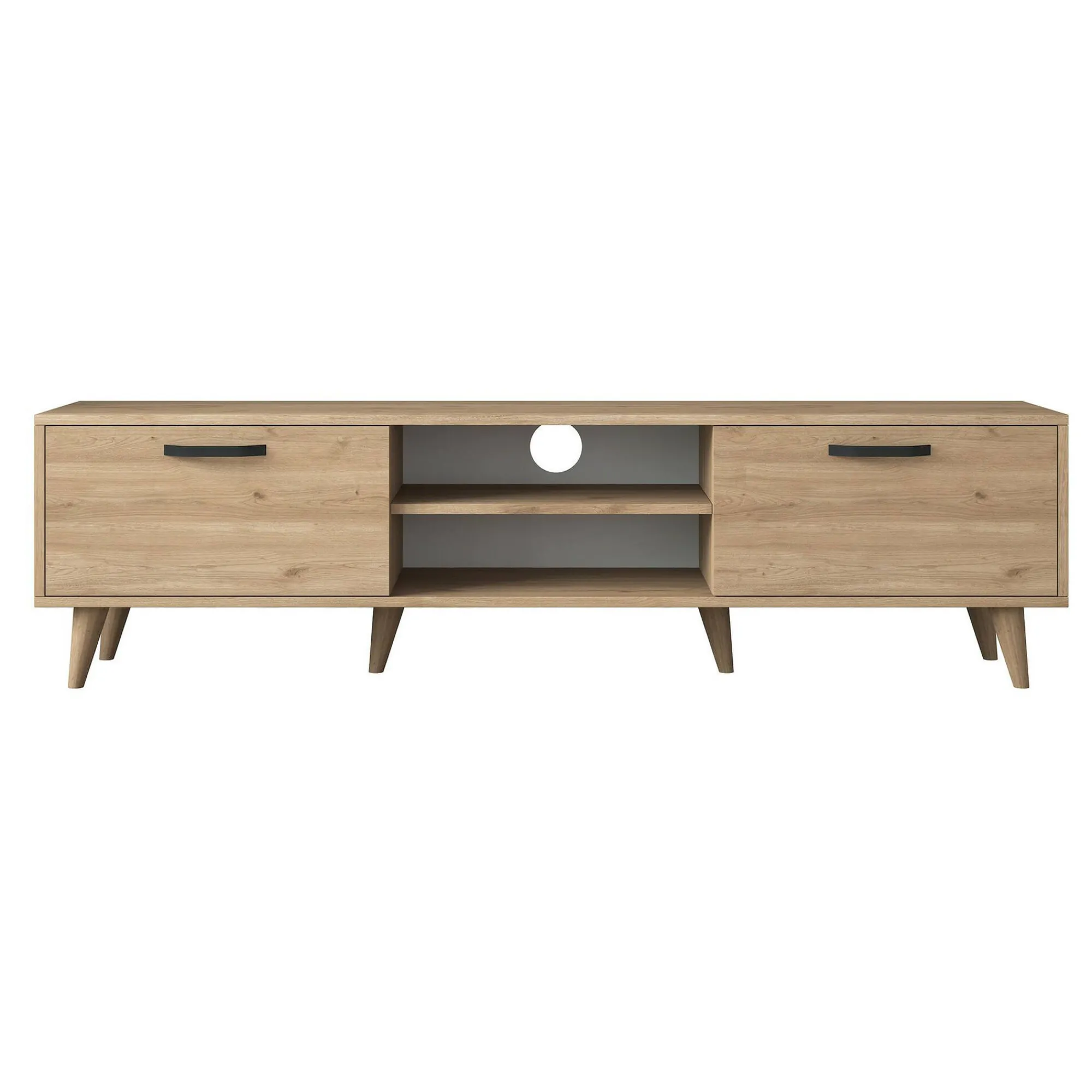 Mobile porta TV Daba, 180x35h48 cm,<Dmora Outlet