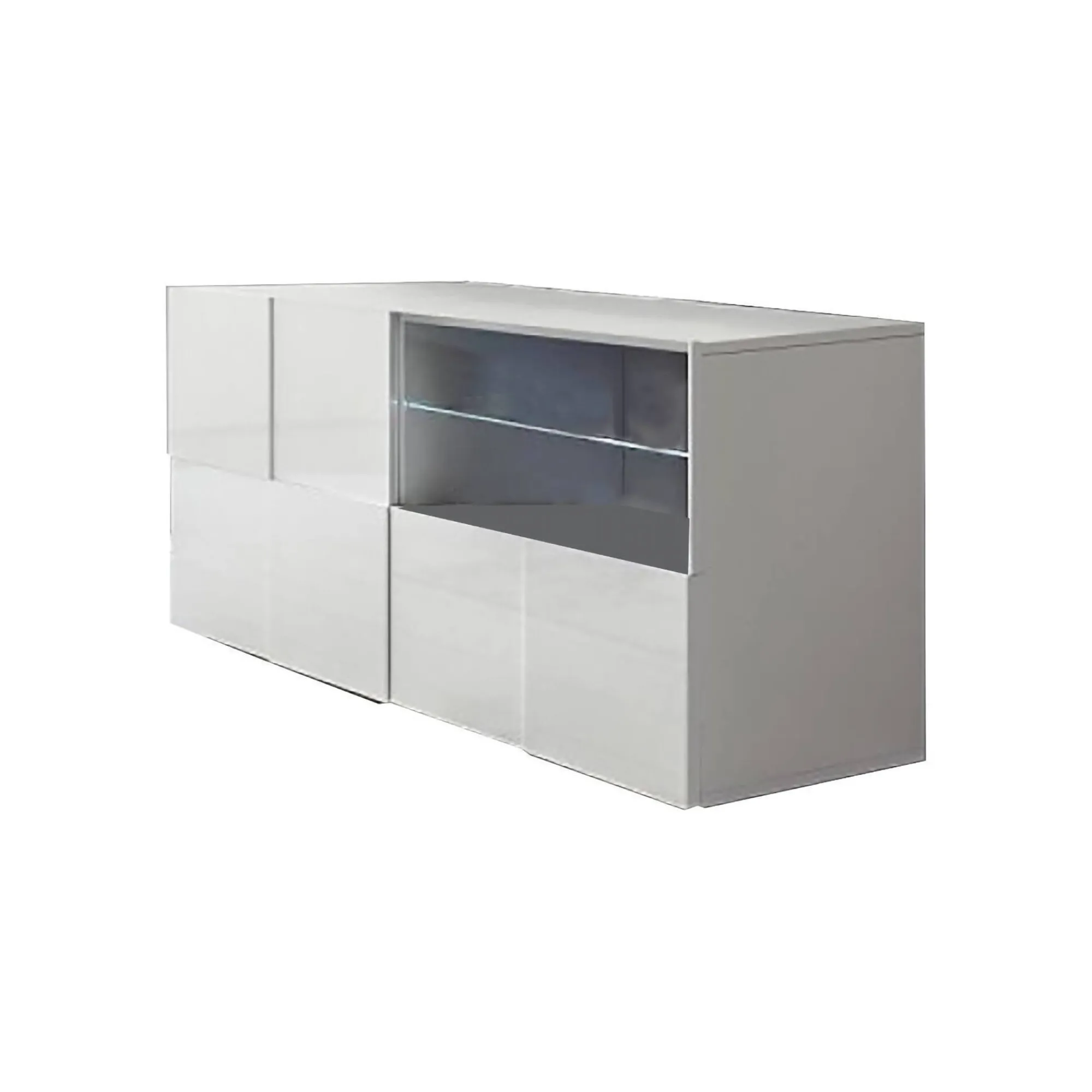 Mobile porta TV Dcutron, 122x43 h57 cm,<Dmora Cheap