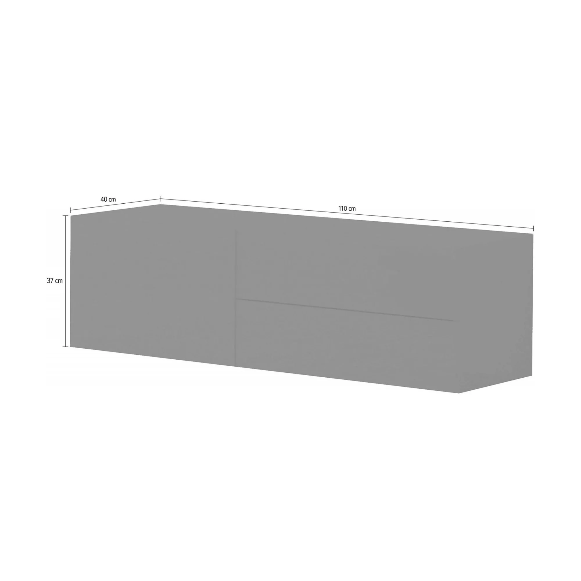 Mobile porta TV Ddevri, cm 110x40h35,<Dmora Store