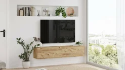 Mobile porta TV Diaspro, 140x32h29 cm,<Dmora Flash Sale