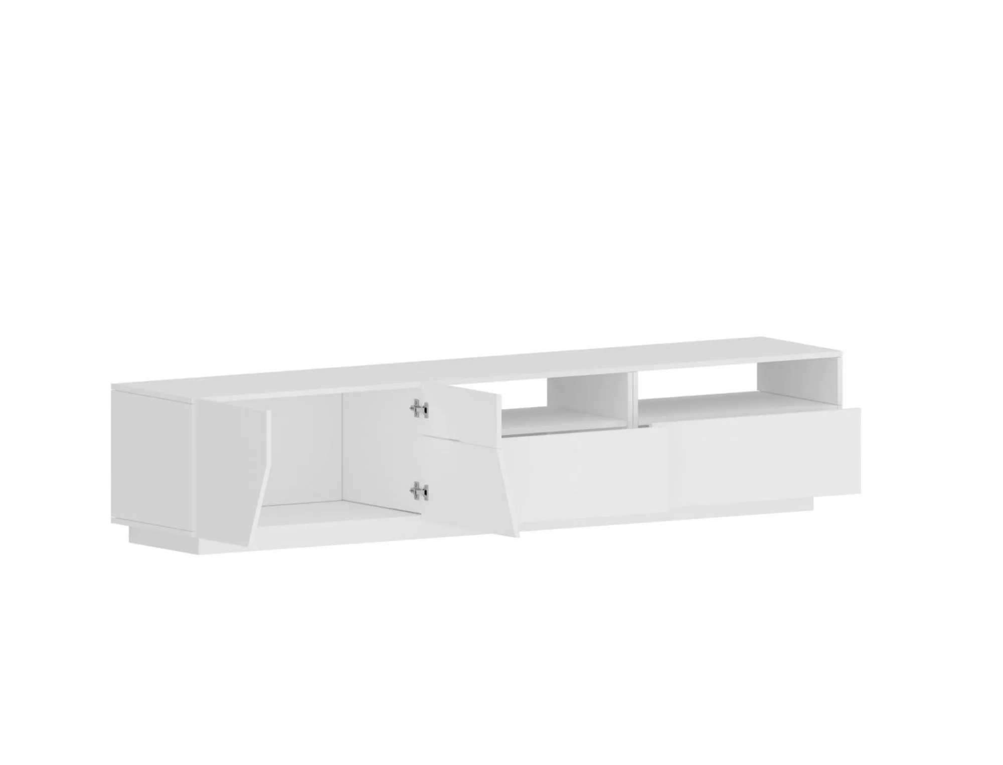 Mobile porta TV Dlamm, cm 200x43h46,<Dmora Online
