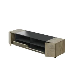 Mobile porta TV Dmolino, 138x42h36 cm,<Dmora New