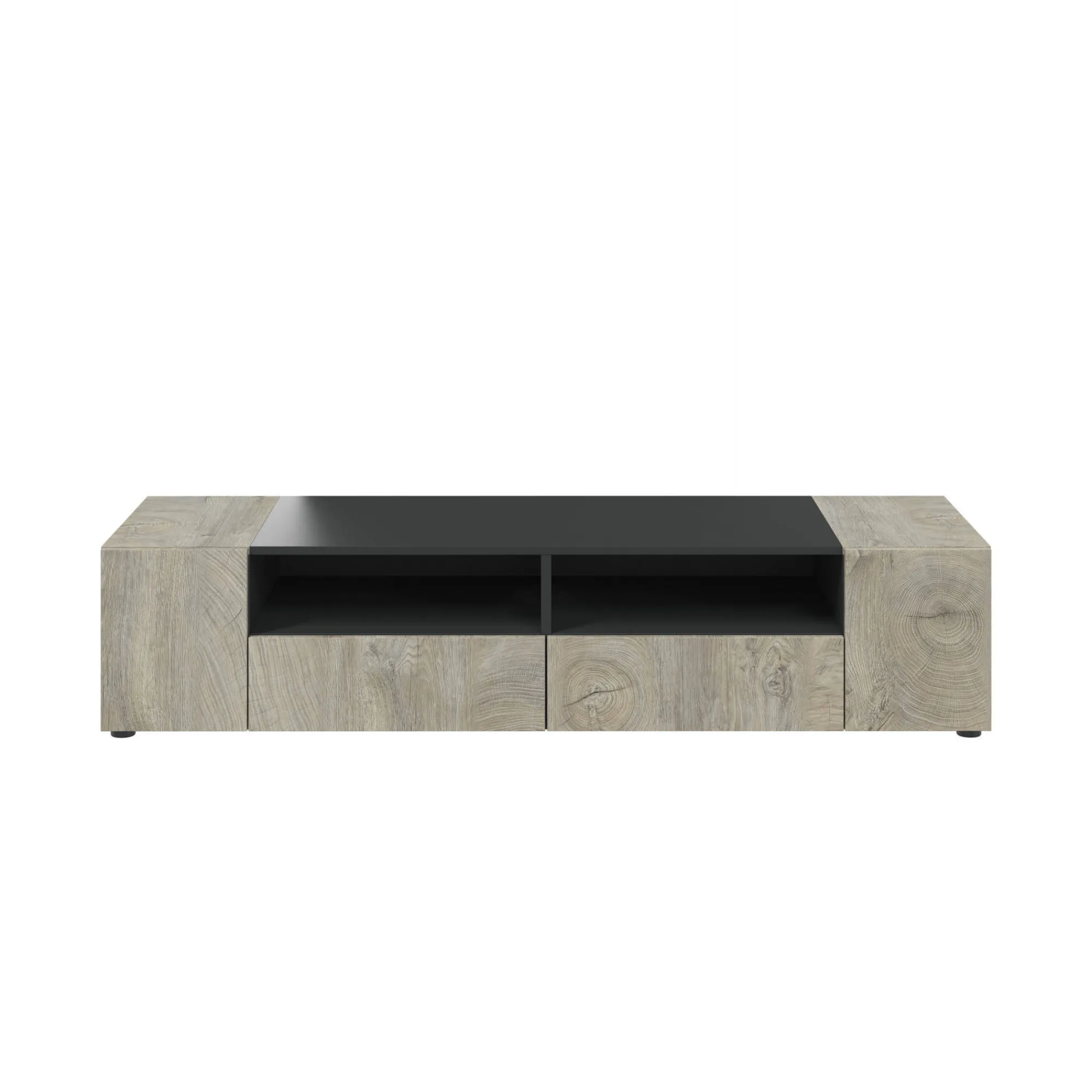 Mobile porta TV Dmolino, 138x42h36 cm,<Dmora New