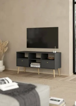 Mobile porta TV Dtoedtl, 39x117 h61 cm,<Dmora Shop