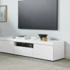 Mobile porta TV Edoarda, 160x40h35 cm, lucido<Dmora Discount