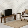 Mobile porta TV Fengshen, 140x35h40 cm,<Dmora Cheap
