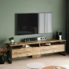 Mobile porta TV Khartum, 180x36h56 cm,<Dmora Clearance
