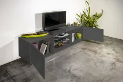 Mobile porta TV Lola, cm 180x41h46,<Dmora Discount