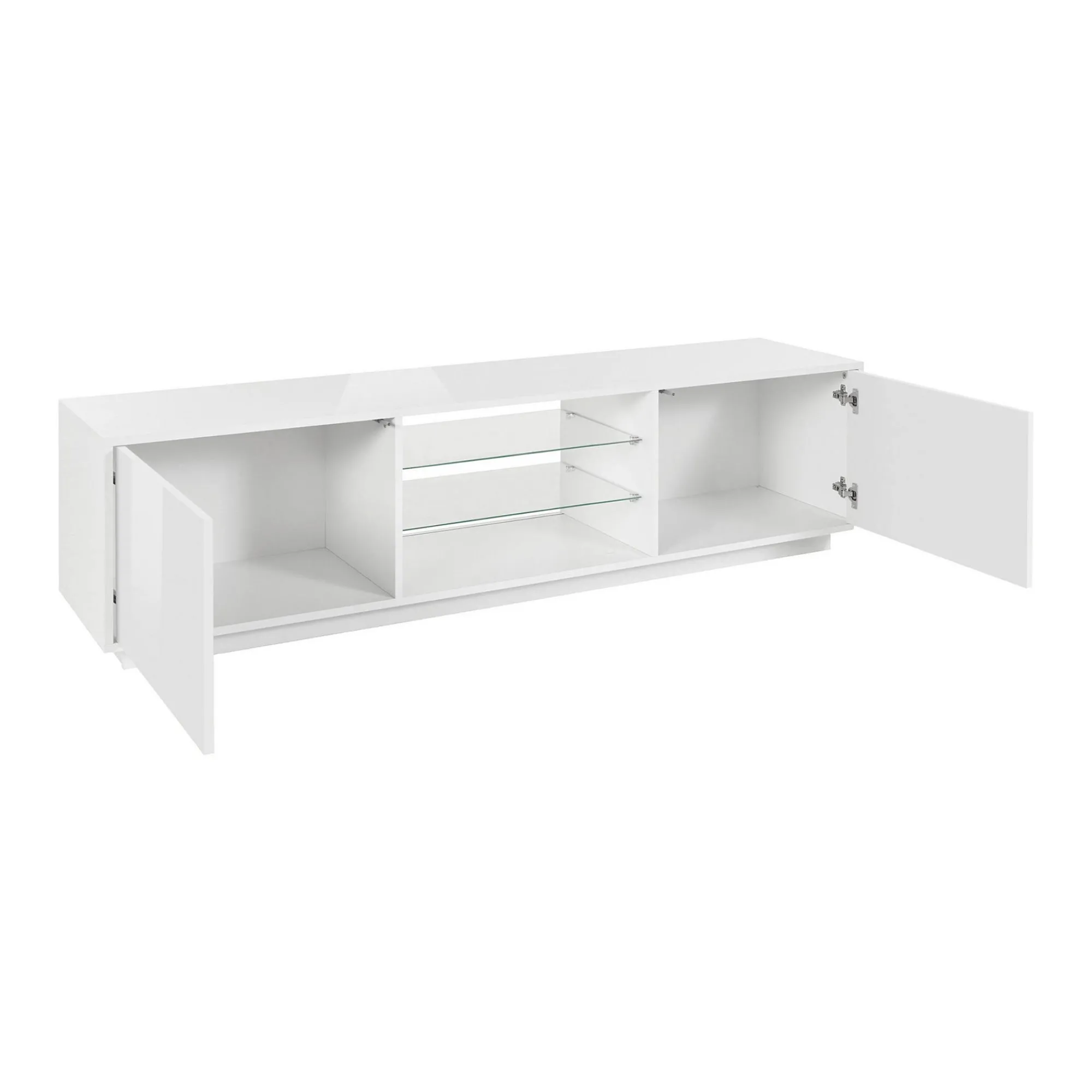 Mobile porta TV Lola, cm 180x41h46,<Dmora Clearance