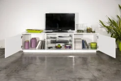 Mobile porta TV Lola, cm 180x41h46,<Dmora Clearance