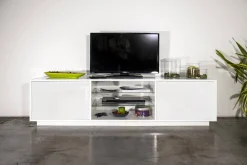 Mobile porta TV Lola, cm 180x41h46,<Dmora Clearance