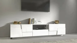 Mobile porta TV Maestrale, 220x44h46 cm, lucido<Dmora Online