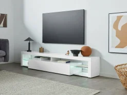 Mobile porta TV Meti, 200x40h35 cm, lucido<Dmora Discount